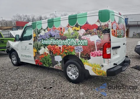 2021 Nissan Nv 1500 S z USA, uszkodzony, nr VIN 1N6BF0KM2MN811005